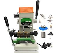 998A Vertical Key Cutting Machine,Professional Multi-Function Key Duplicating Machine, Multi-Layer Functional Fixture, Locksmith Equipment for Door and Car Lock Key, HUANGHAIQIU