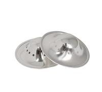 999 Silver Nursing Cups Breathable Design, 999 Silver Nipple Shields Nickle-Free, Silver Nipple Shields for Nursing Newborn Breathable Design