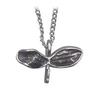 .999 Silver Plated Flying Key Necklace Harry Potter Metallic Silver One Size