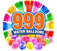 999 Water Balloons Quick Fill Self Sealing Outdoor Water Bombs for Kids