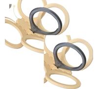 999PCS Drnks,Portble ll Inclusive Drins Carrier liday Foldle,6-Cup Drink older with Hanle,llapsible Drns Hoer Hoiday, Reable Drink up Carir,pig - Middle finger