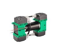 -99KPa High Continuous Vacuum 15.5LPM Large Flow Diaphragm Pump Four Heads DC Brushless Long Lifetime(24V G7BL249815-4)