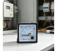 99T1 Analog AC Voltmeter Panel Meter for Electric Power and Various Equipment Voltage Measurement Applications (AC300V)