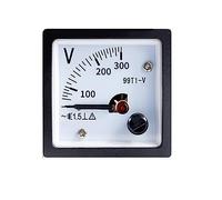 99T1-V Pointer 48 * 48 Mm AC Voltmeter 250V 300V 450V 500V 48x48mm Analog Volt Meter 1Pcs (Size : 250V)