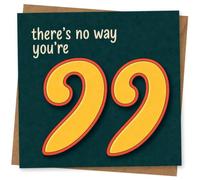 99th Birthday Card for Him or Her, Funny Design