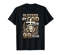 99th Birthday Christian Blessed by God for 99 Years T-Shirt