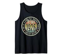 99th Birthday Vintage October 1926 Retro Limited Edition Tank Top