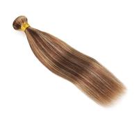9A Straight Single Bundles Human Hair, Unprocessed Virgin Hair Weave (100 g) Easy Installation and Removal(P4-27,26inch)