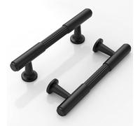 9BUILD 10 Pack 3 Inch(76mm) Matte Black Cabinet Pulls Kitchen Cabinet Handles Kitchen Cabinet Hardware Black Handles for Cabinets Cupboard Drawer