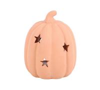 9Cm Terracotta Pumpkin Tealight Holder