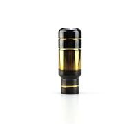 9cm Weighted Universal Car Gear Shift Knob Replacement for Manual Transmission Automatic Gear Level Shifter Gear Knob Auto Accessories Shifter Handle(Yellow Plated blued)(Yellow Plated Black)