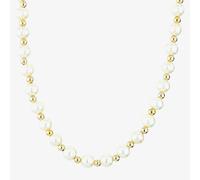 9ct 16 Inch Drilled Freshwater Pearl and Gold Necklace POZ726S