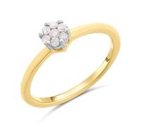9ct Diamond Cluster Ring, 1/4ct - Z51225