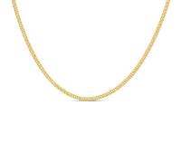 9ct Gold 18in Hollow Double Curb Chain - R9033