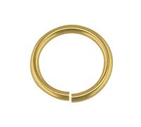 9ct Gold - 7mm Jump Ring - Solid 9ct Gold - Easy Fit - Open Jump Ring