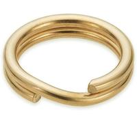 9ct Gold 7mm Split Ring - Solid 9ct Gold - Easy Fit - No Solder Required - Split Key Ring - 9ct Gold