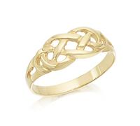 9ct Gold Celtic Twist Ring - R1967-S