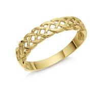 9ct Gold Celtic Weave Ring - R1918-N