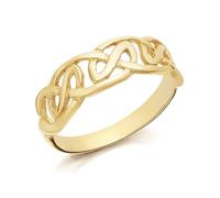 9ct Gold Gentleman's Celtic Ring - R3573-V