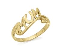 9ct Gold Mum Ring - R1919-I