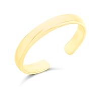 9ct Gold Plain Band Toe Ring - R2004