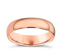 9ct Rose Gold 5mm Extra Heavyweight Court Ring