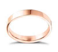 9ct Rose Gold Extra Heavy Flat Court 2mm Ring