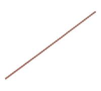 9ct Rose Gold Solid Belcher Chain - 18in - R9893