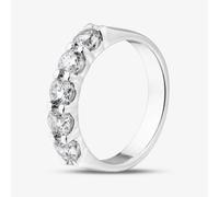 9ct White Gold 1.00ct Diamond Five Stone Ring THR5555-100 P (WG)