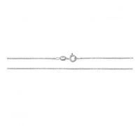 9CT White Gold Box Chain CH430W - Premium Finish | Acotis - Size 16