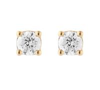 9ct Yellow Gold 0.60cttw Brilliant Cut Solitaire Stud Earrings