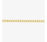 9ct Yellow Gold 18 Inch Diamond-Cut Curb Chain CN025L-18