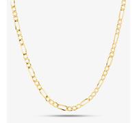 9ct Yellow Gold 18 Inch Hollow Figaro Chain HF080-18