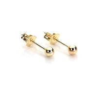 9ct Yellow Gold 2.5mm Stud Earrings