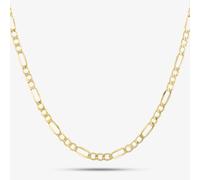 9ct Yellow Gold 20 Inch Hollow Figaro Chain HF080-20