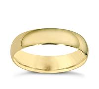 9ct Yellow Gold 5mm Extra Heavyweight Court Ring