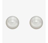 9ct Yellow Gold 7mm Freshwater Pearl Round Stud Earrings GE2373W