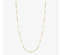 9ct Yellow Gold Freshwater Pearl & Ball Necklace GN367W
