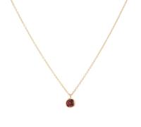 9ct Yellow Gold Garnet Birthstone Pendant
