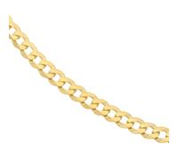 9ct Yellow Gold Solid 22" Curb Chain