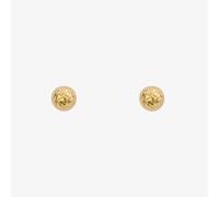 9ct Yellow Gold Texture Ball Stud Earrings GE2426