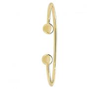 9CT Yellow Gold Torc Bangle BN115 - Modern Style | Acotis