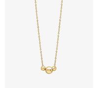9ct Yellow Gold Trio Ball Necklace GN396