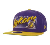 New Era 9Fifty NBA Properties Lakers CapEra Baseball Cap Flat Brim (M/L (57-59 cm) - Purple)