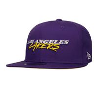 New Era LA Los Angeles Lakers Script Team Snapback Cap 9Fifty 950 S M Basecap