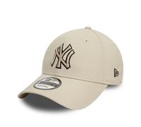 New Era Team Outline 9FORTY Cap New York Yankees beige black
