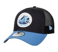 New Era 9Forty LM Patch EF Trucker CapEra Women/Men - Cap Baseball mesh Snapback, with Peak, Peak Summer Spring-Summer - One Size Blue