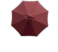 9ft/9.8ft Patio Umbrella Replacement Canopy - UV50+ Fade Resistant Outdoor Shade CoverPolyester Fabric for Garden Beach Standard & Cantilever Use