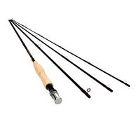 9ft or 10ft 3-4wt 5-6wt 4 Pieces Graphite Carbon Fiber Fly Fishing Rod Light Feel Medium Fast Action Freshwater Fly Rod (9ft 5-6wt)
