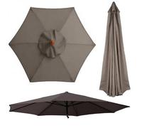 9FT Patio Umbrella Replacement Canopy Cover - Polyester Top Cloth for 6/8 Ribs - Perfect Sunshade for Pool Beach and Garden - Thickened Design for Enhanced Protection